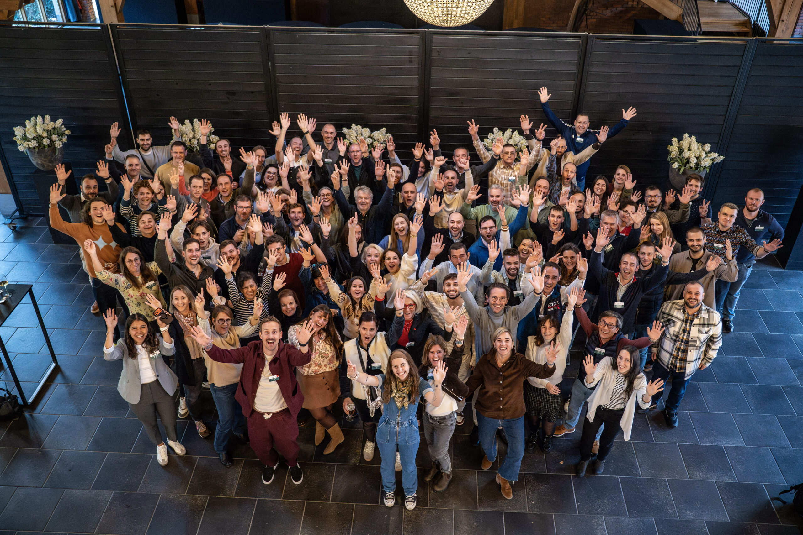 Ensemble des collaborateurs Cerland réunis